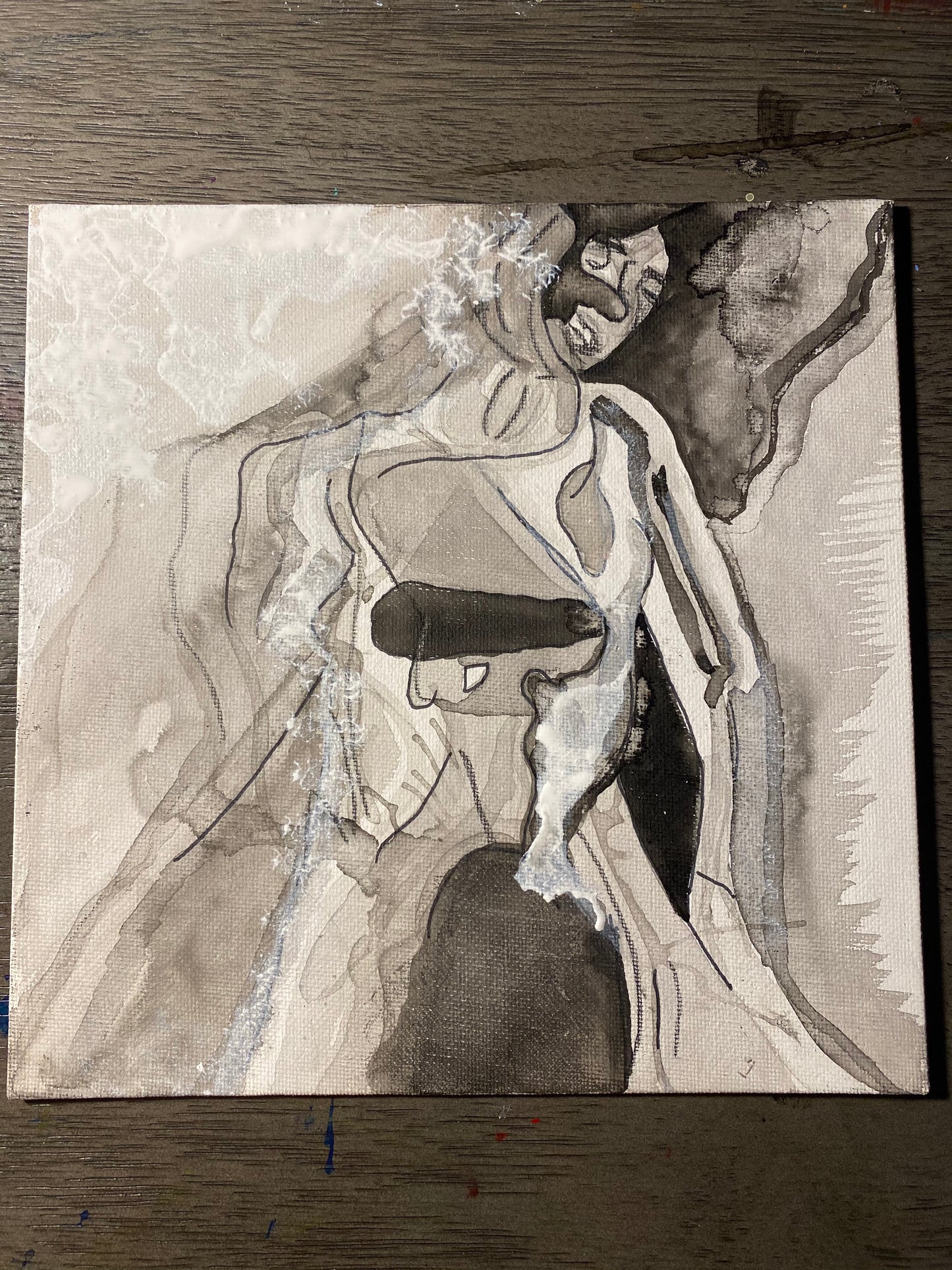 Receptive Acrylic Ink 10x10