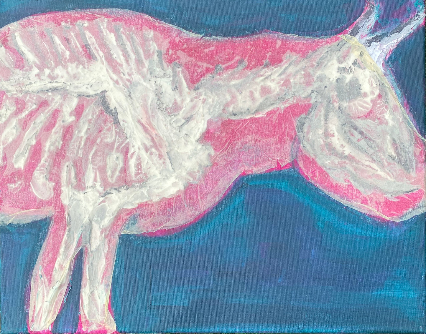 Thin Skin 16x20 Original Art