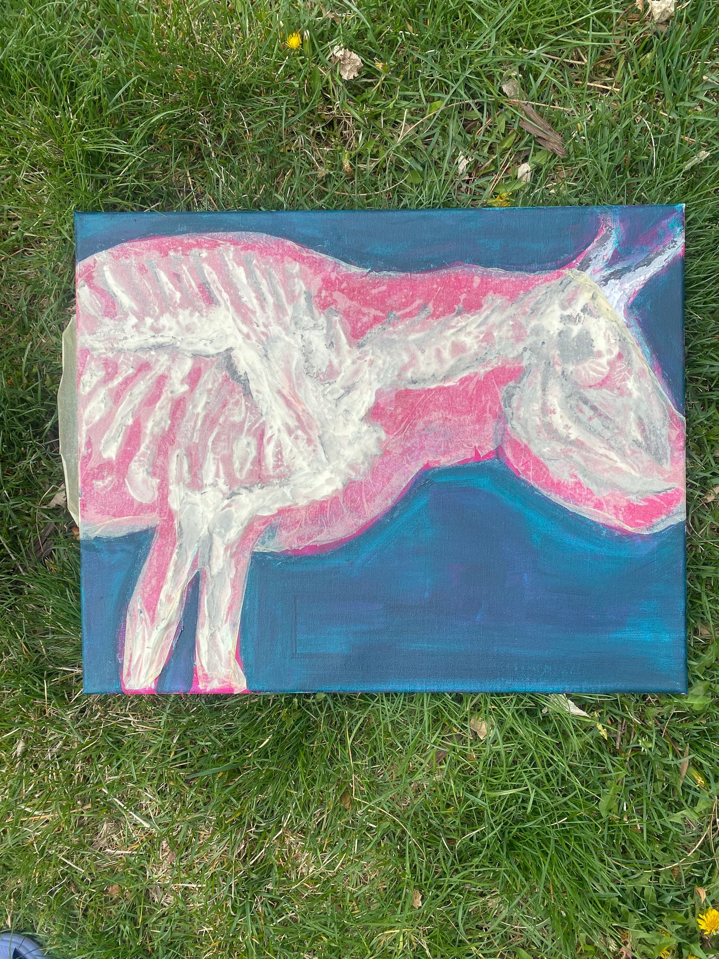 Thin Skin 16x20 Original Art