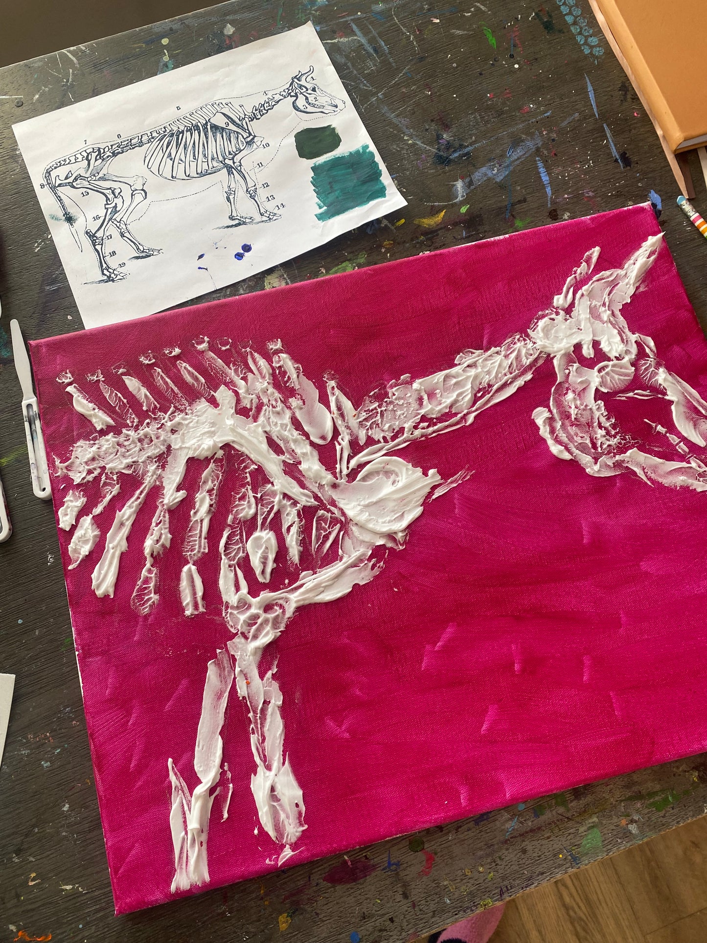 Thin Skin 16x20 Original Art